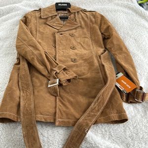 Wilson’s Leather suede coat
